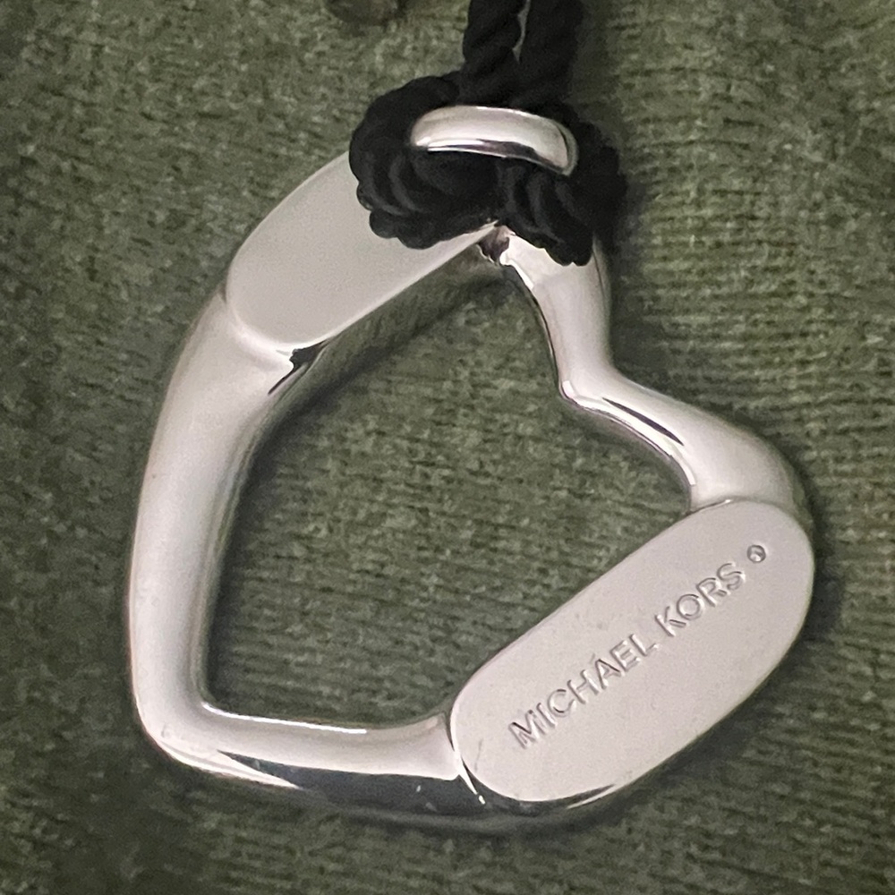 Michael Kors Silver Heart Charm